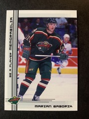 2000-01 ITG Be A Player Memorabilia #401 Marian Gaborik